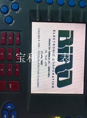 美国鸟牌SA-6000EX  25-6000MH显示正常.实