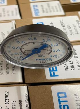 费斯托FESTO 8037012 压力表 PAGN-(询价）