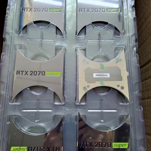 带膜英伟达公版NVIDIA RTX2070super，R( 议价）
