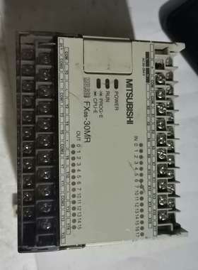 三菱PLCFXOS-30MR-001二手拆机实物拍摄