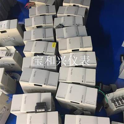 三菱扩展模块FX2N-16EX,盖板齐,九成新,功能包好