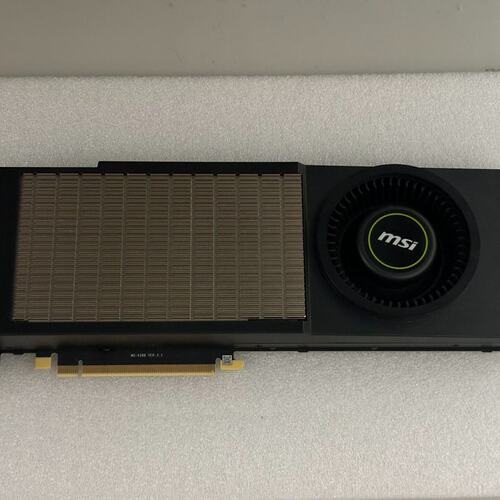 微星 RTX3090 AERO 24G涡轮显卡 拆机( 议价）