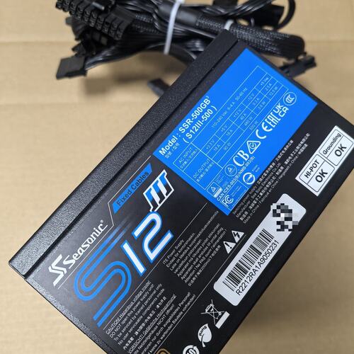 海韵Seasonic S12 III SSR-500GB 5( 议价）