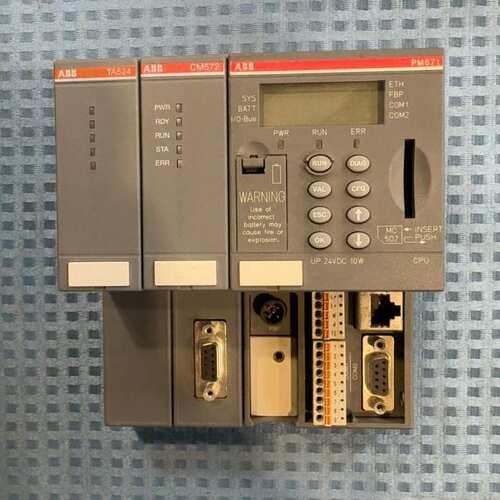 ABB PLC模块 PM571 CPU，带TA524CM5( 议价）