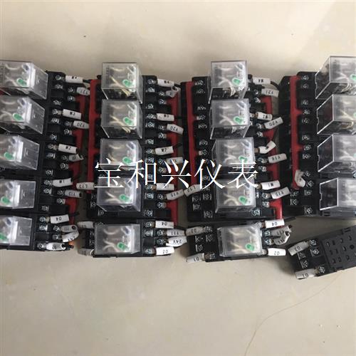 德力西继电器CDZ9-53PL,11脚带座,24VDC,成色