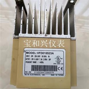 VFD 台达变频器 J081 二手拆机VFD015S23A