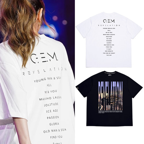 邓紫棋启示录周边t恤短袖衣服