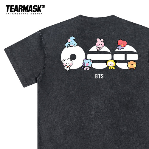 bts防弹少年团演唱会周边t恤