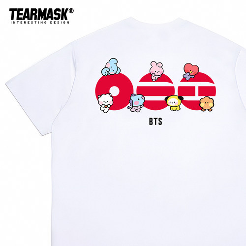 bts防弹少年团演唱会周边t恤