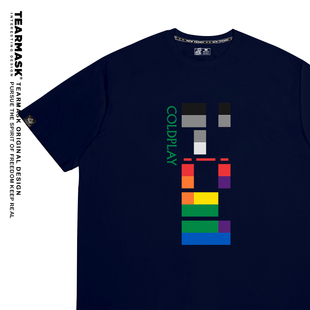酷玩乐队Coldplay专辑周边t恤夏男女同款X&Y2025演唱会短袖衣服