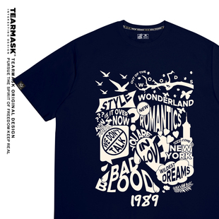 TaylorSwift泰勒1989专辑周边t恤男女霉霉演唱会纯棉短袖衣服穿搭