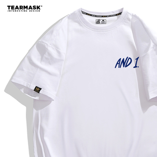and1短袖 美剧老友记Friends宽松纯棉衣服 t恤男钱德勒chandler同款
