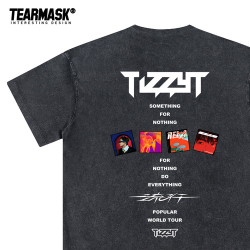 tizzyt流行演唱会周边t恤衣服