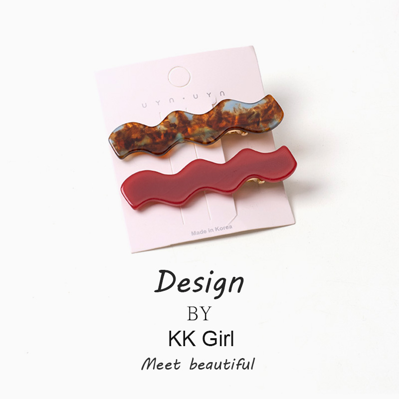 发夹网红2025年新款侧边百搭