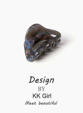 发量少半扎发小号抓夹女2026新款后脑勺高端高级感发夹鲨鱼夹头饰