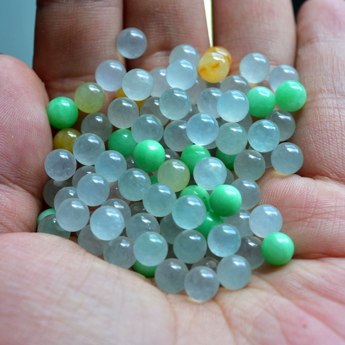 Xiaolou оценил не Джейд десять лет экспертов по Джейдите Санчху Круглые Бутик Бутик Сингл Бусины естественный живой вещательный платеж Ссылка 10 Юань выстрел