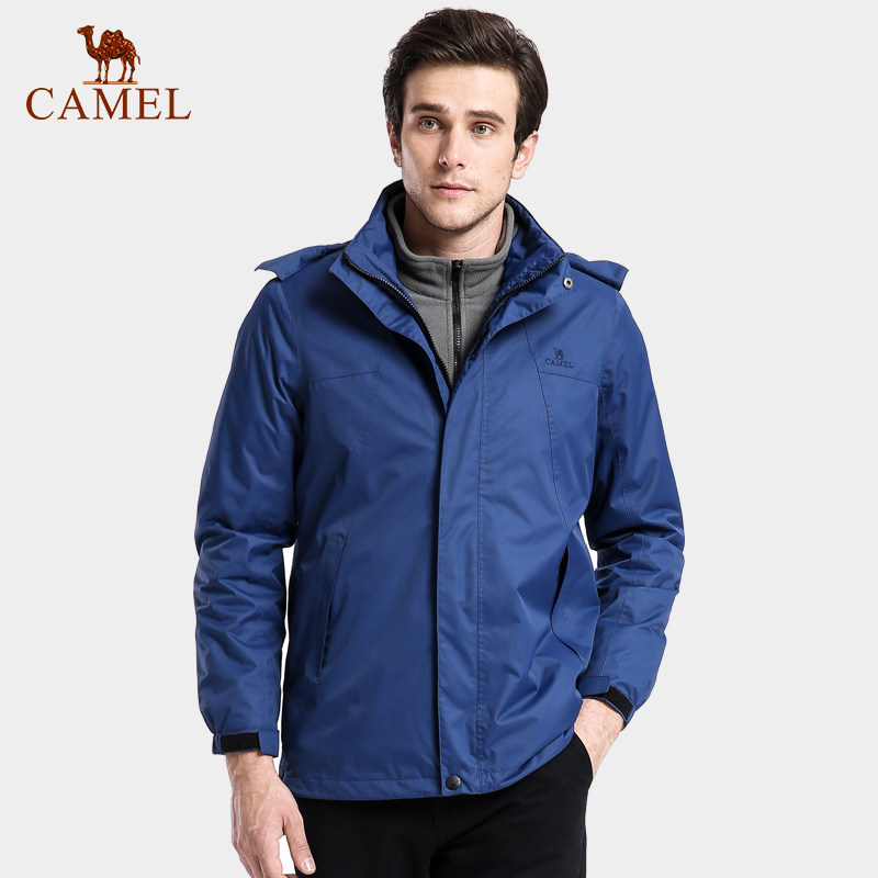 Camel/骆驼男装2020秋冬款男士宽松商务上衣休闲夹克韩风外套男