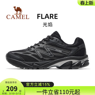 骆驼光焰男鞋2026新款鞋子跑步鞋透气减震男女情侣款慢跑鞋运动鞋
