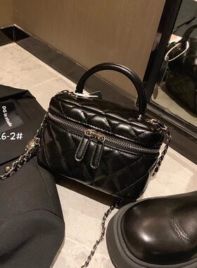 盒子包小香风链条包迷你斜挎小包