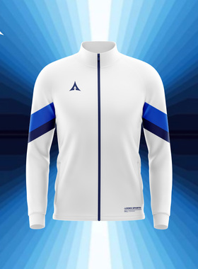 路克士春秋季男女儿童成人休闲运动服时尚拼接梭织上衣外套2300款