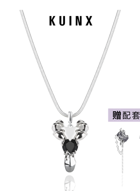 撕裂平庸！美式暗黑龙爪蛇骨链