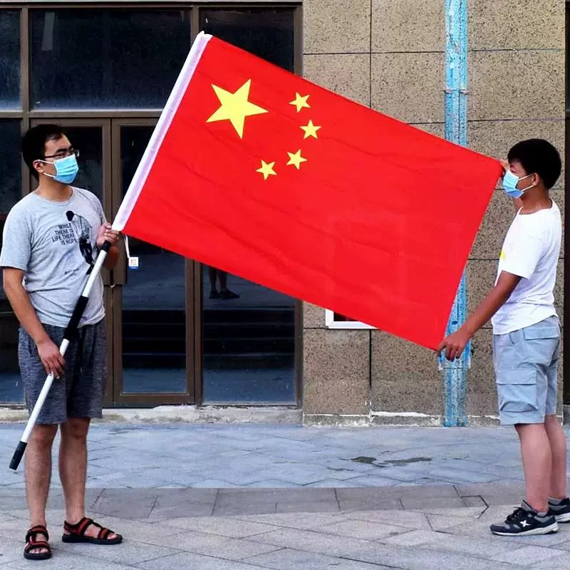 飘升国旗五星红旗五号四号
