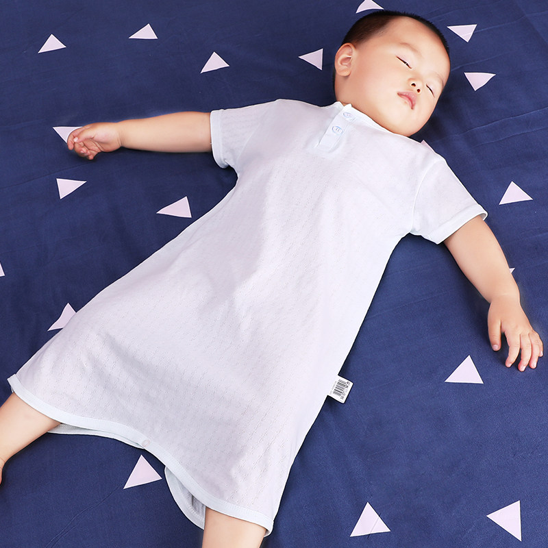 婴儿纯棉短袖睡袍小孩宝宝连体睡衣幼儿睡裙儿童男孩浴袍薄款夏季|msdalam kategori Kanak-kanak/Bayi/Keluarga dipasang, pakaian kanak-kanak di rumah, gaun rumah/gaun - dari Buy2taobao.com untuk memberikan perkhidmatan ejen Taobao profesional membeli