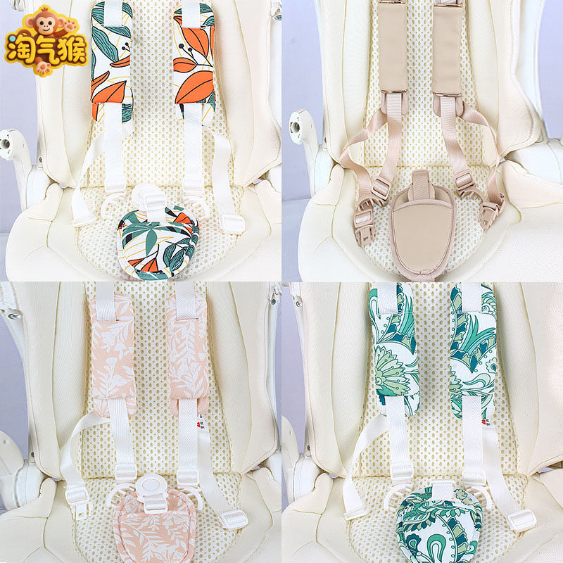 丸丫T6婴儿车肩垫肩套透气防滑加厚playkidX6推车垫肩带套通用
