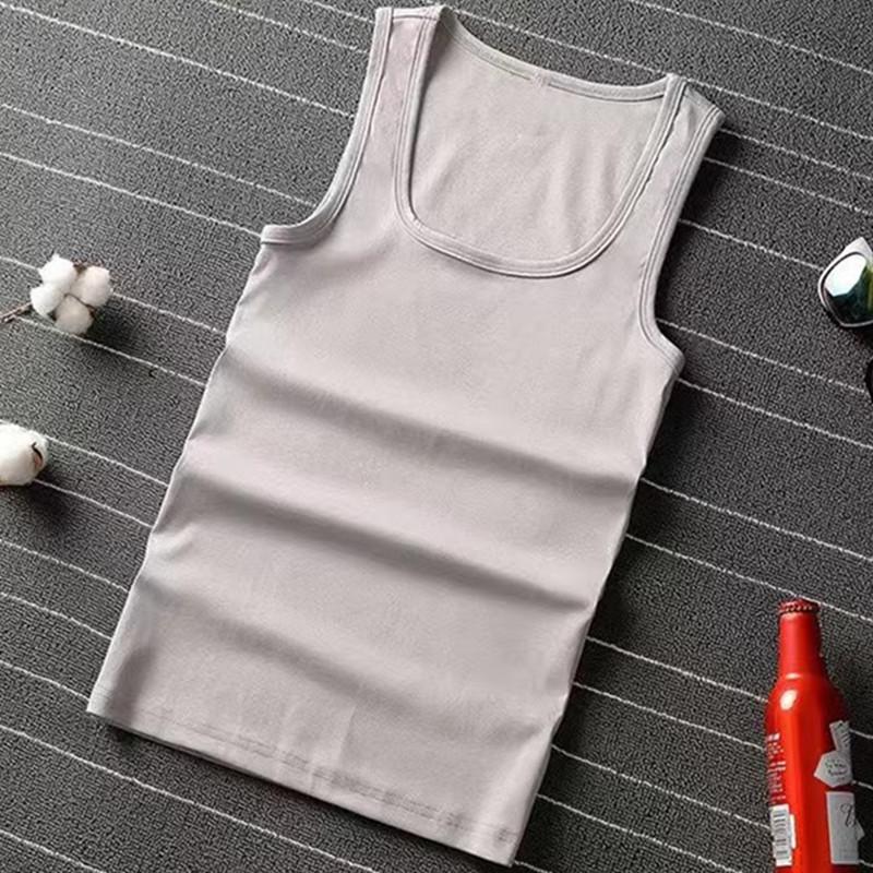 背心男夏季韩版新款跨栏打底