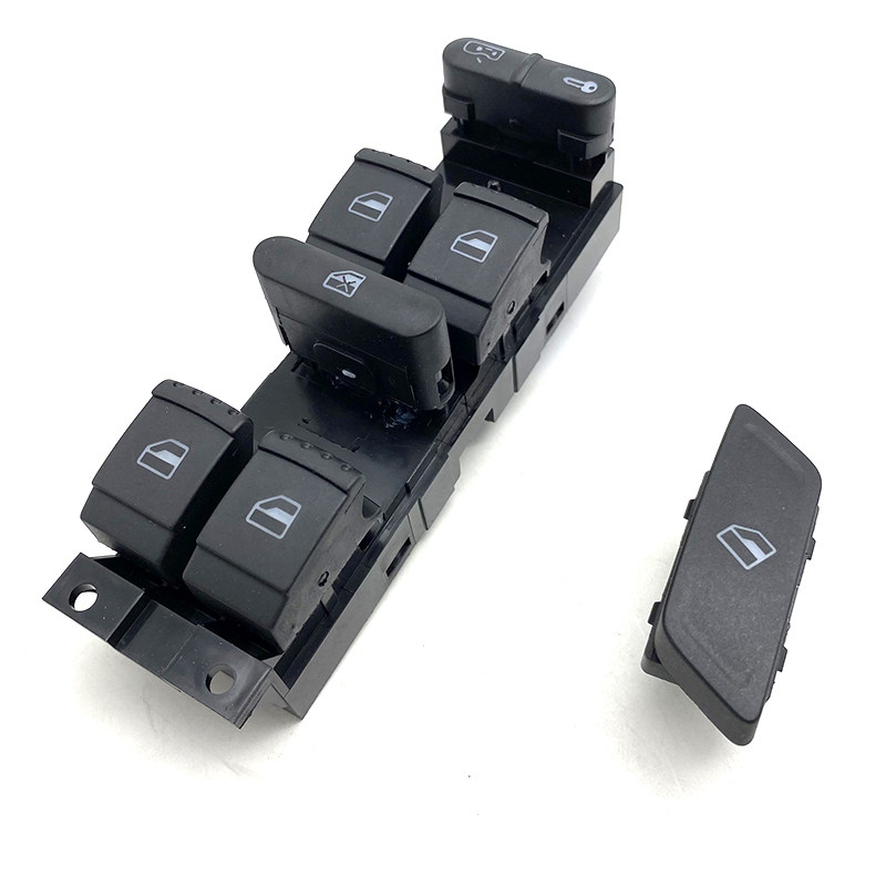 适配宝来09-12款新宝来玻璃升降器开关左前门电动车窗控制器按键