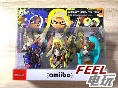 喷射战士3amiibo三连套装