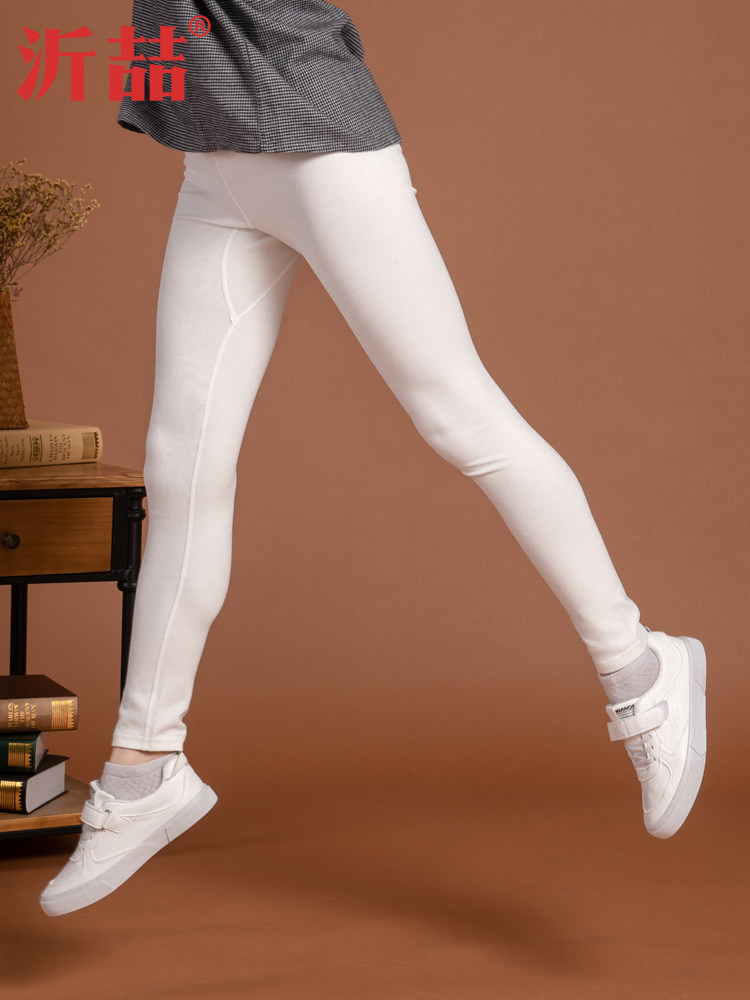 纯棉不起球 女童打底裤春秋外穿中厚a类弹力中腰中大童针织长裤,童装/婴儿装/亲子装,裤子,淘宝优惠券,粉丝福利购,淘宝优惠卷