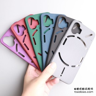适用Nothing phone 2手机壳nothingphone 1全包摄像头3aPro保护套磨砂纯色防指纹防滑耐脏硅胶软壳Phone(2a)