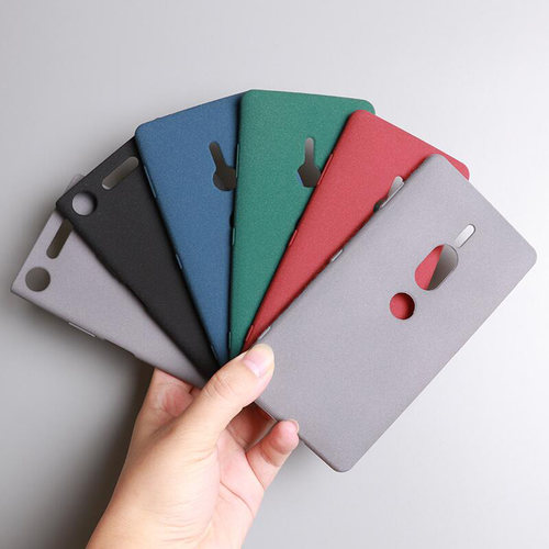 适用索尼XZ3手机壳奶奶灰Xperia XZ2 Premium磨砂防滑XZ1软硅胶套XZ2 compact全包防摔纯色防指纹
