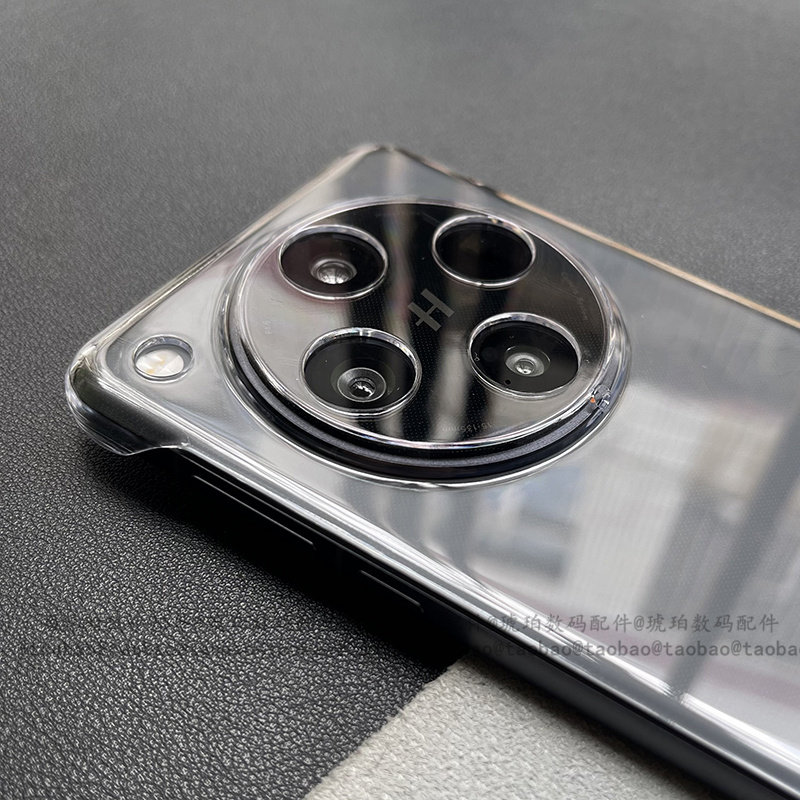 适用OPPOFindX8S+手机壳透明无边框FindX8Pro个性简约半包PC硬壳FindX8Ultra轻薄散热透气不发黄FindX7/X6/X5