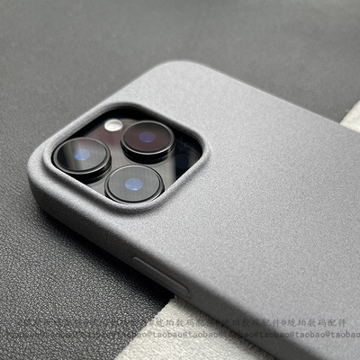 适用苹果iPhone16ProMax手机壳硅胶软壳17e大孔火山口15Plus个性小众纯色14磨砂颗粒13奶奶灰12轻薄简约17Air