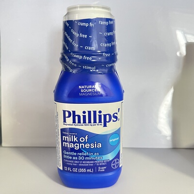 现货 Phillips' Milk of Magnesia Laxative Wild Cherry