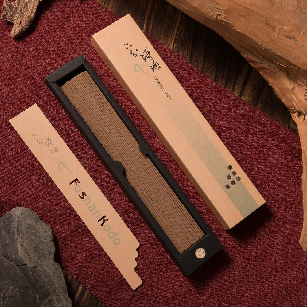 富山香堂六分琦楠沉香补充包线香印尼天然香金标家居香薰安神助眠