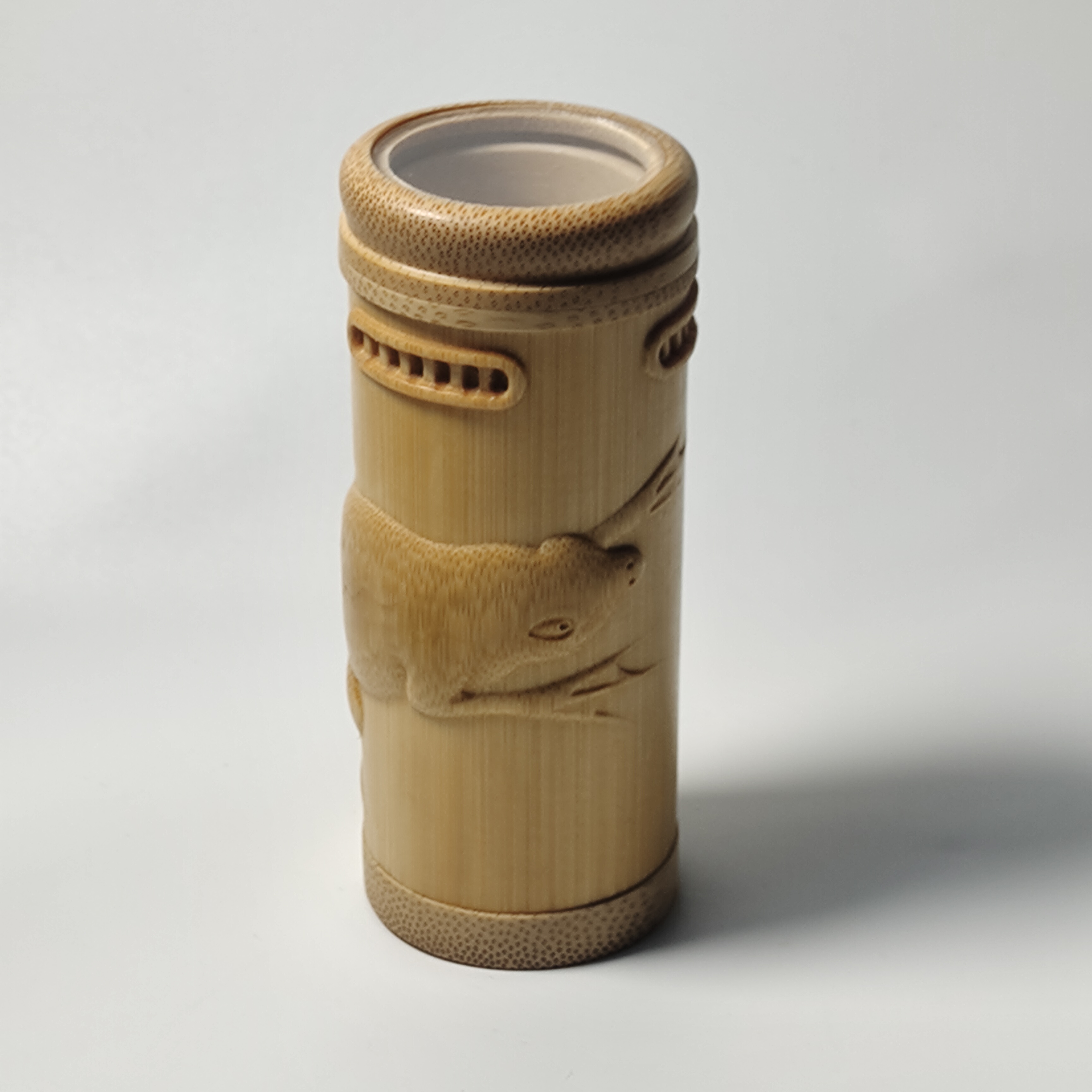 精品玉竹雕刻把玩件虫具挂件吊坠龙血竹实心竹竹雕送礼文玩收藏