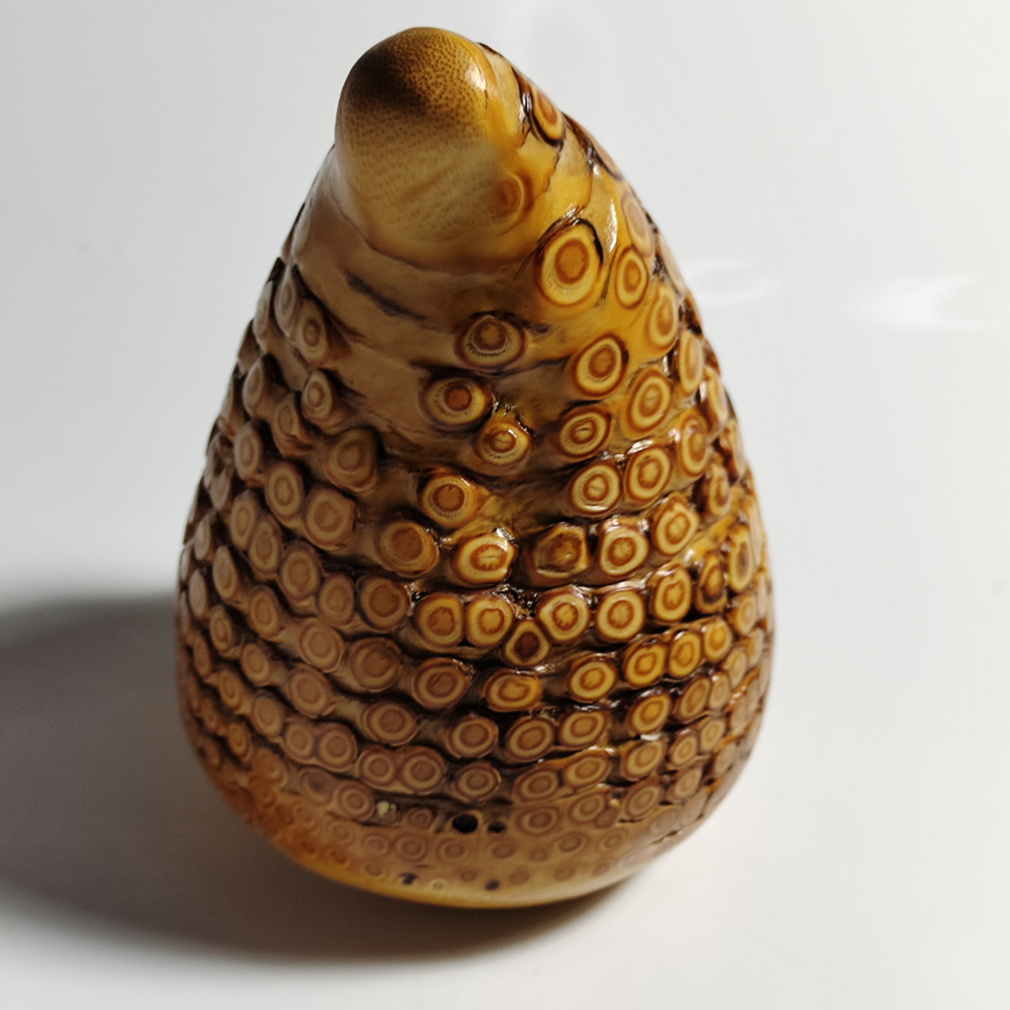 天然竹根雕手把件摆件雕刻工艺品文玩收藏品家居装饰品送礼佳选