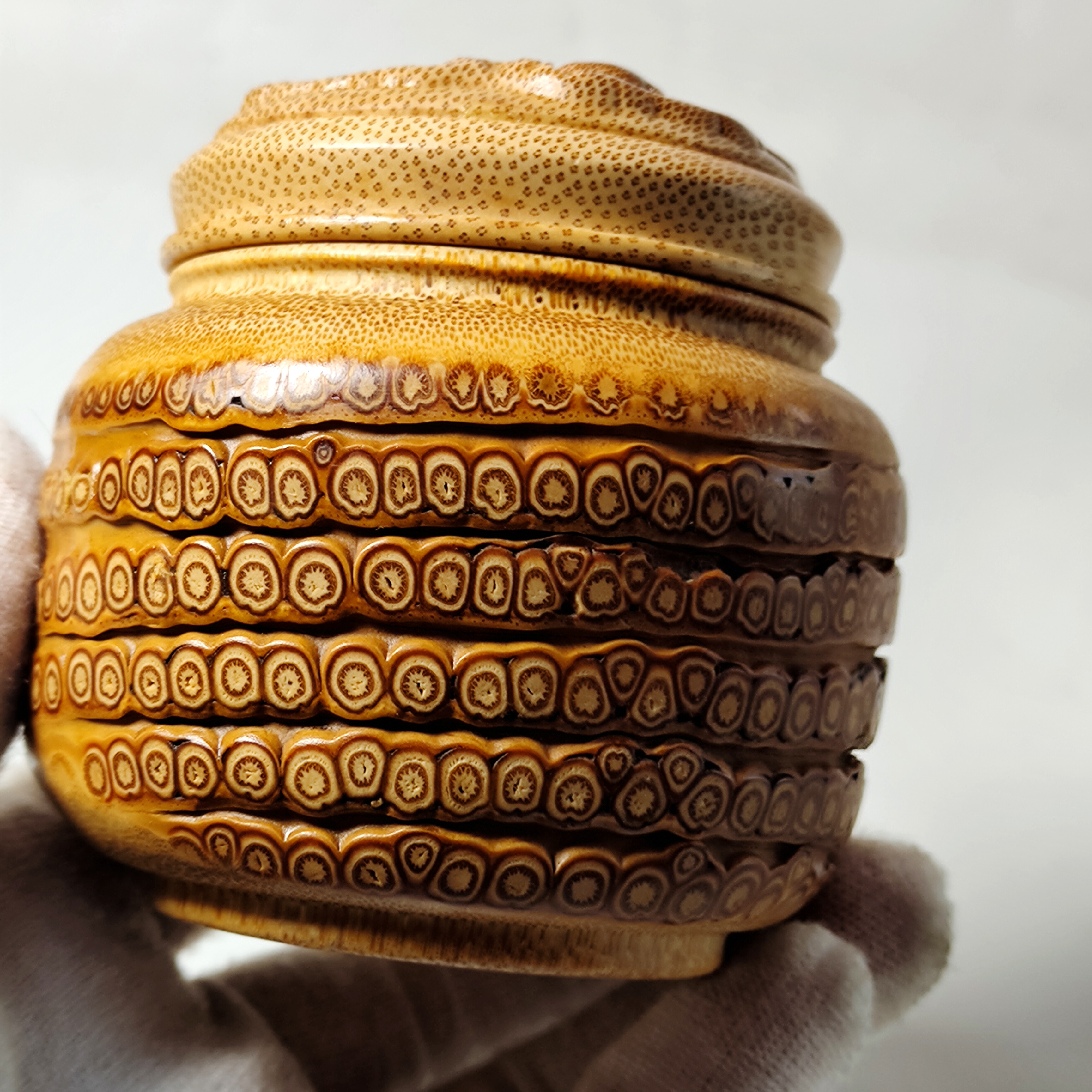 竹雕文玩手把件摆件纯手工精品