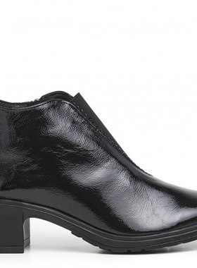 西班牙代购 24Hrs 24小时女士时装靴漆皮裸靴26208 2025秋冬款