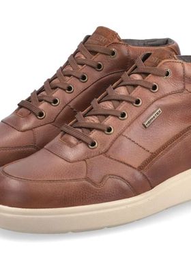 MEPHISTO马飞仕图男短靴OWEL MT户外防水系带高帮鞋手工皮鞋 2024