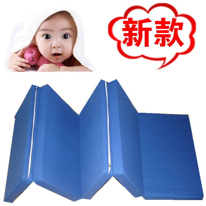 定做五折叠床垫可拆洗高密度海绵