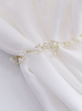 天丝绒透光不透人纱帘窗帘卧室阳台遮光白色沙简易遮阳防紫外线