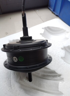 电机山地车后驱碟刹变速350w48v500w无刷有齿高速电机