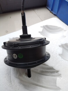 电机山地车后驱碟刹变速350w48v500w无刷有齿高速电机