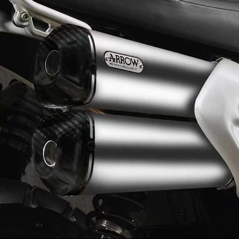 凯旋大攀爬arrow排气scrambler1200xc意大利xe箭牌改装排气管