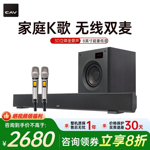 双十一回音壁唱歌电视无线蓝牙