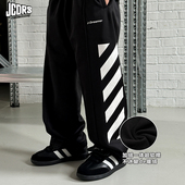 JAC梦想家童装 休闲裤 新款 秋冬一体绒软糯黑色儿童百搭加绒长裤